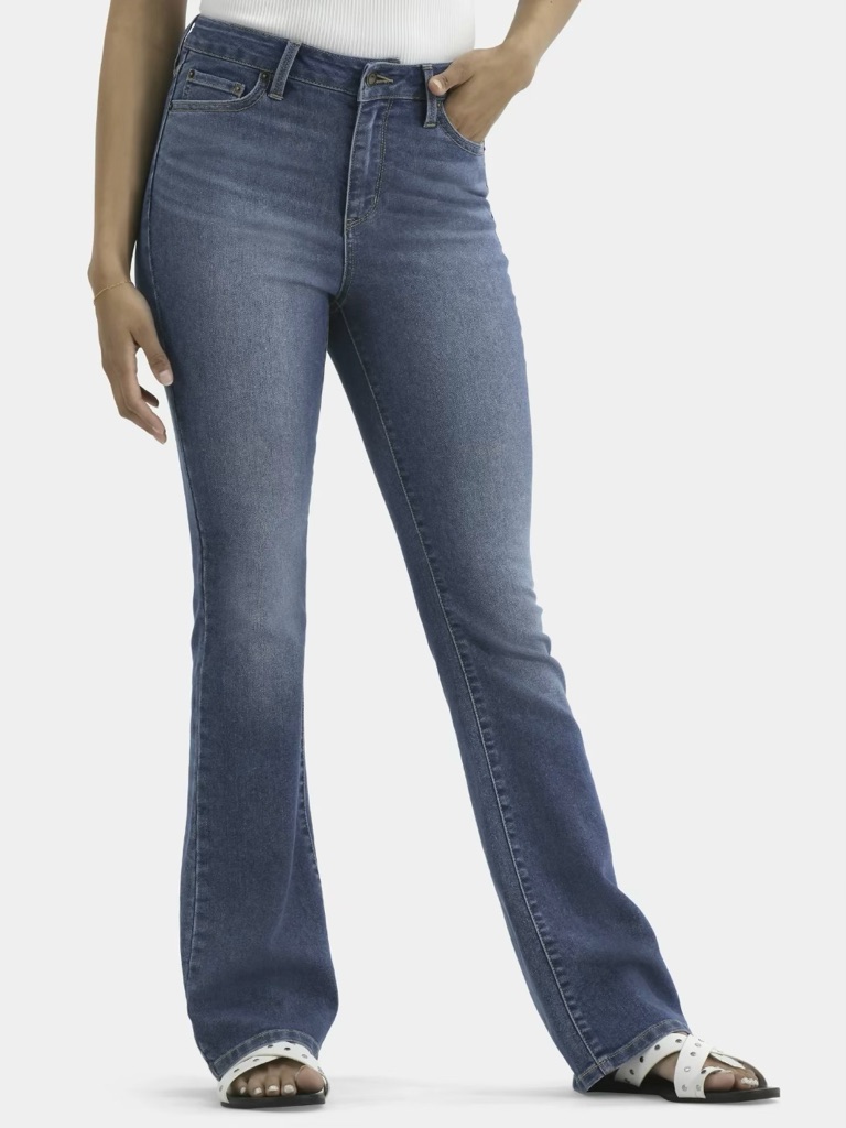 Nwt  Stretch Denim Bootcut Jeans 32 Inseam